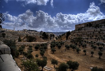 Image showing Jerusalem temple mount panorama