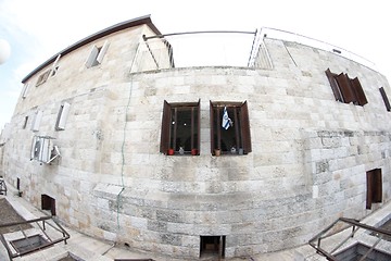 Image showing Jerusalem street travel on holy land