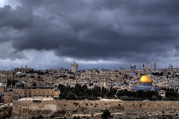 Image showing Jerusalem temple mount panorama