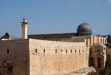 Image showing Jerusalem temple mount panorama