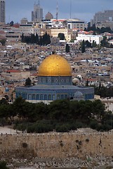 Image showing Jerusalem temple mount panorama