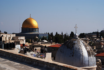 Image showing Jerusalem temple mount panorama