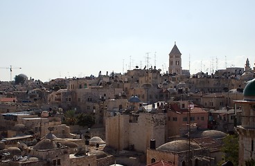 Image showing Jerusalem temple mount panorama