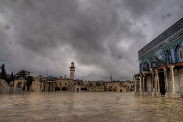 Image showing Temple mount mosques