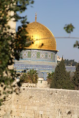 Image showing  Gold Dome of the rock