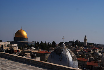 Image showing Jerusalem temple mount panorama