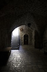 Image showing Jerusalem street travel on holy land