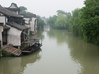 Image showing China ancient building in Wuzhen town