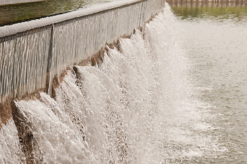 Image showing Waterfall in the park