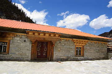 Image showing Tibetan Buddhist temple