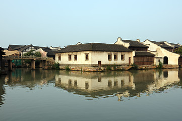 Image showing China ancient building in Wuzhen town