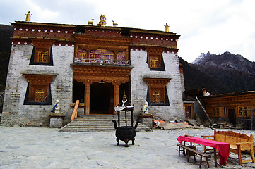 Image showing Tibetan Buddhist temple