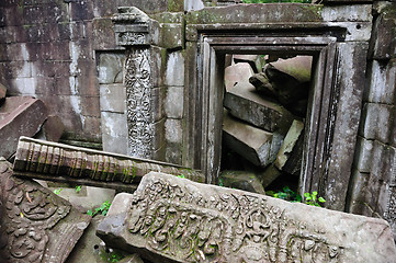 Image showing Beng Mealea temple, Angkor, Cambodia