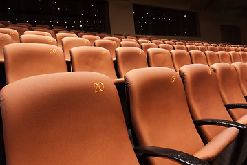 Image showing Modern theatre interior