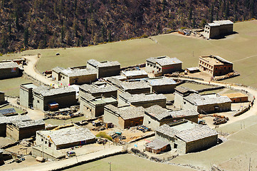 Image showing China Tibetan buildings