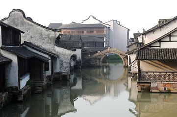 Image showing China ancient building in Wuzhen town