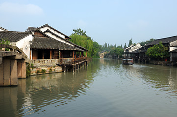 Image showing China ancient building in Wuzhen town