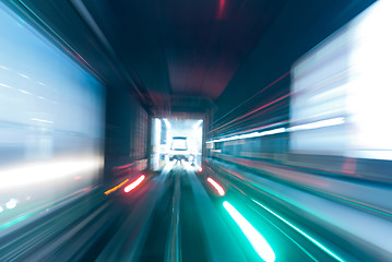 Image showing Subway tunnel 