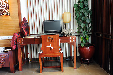 Image showing Computer on Desk