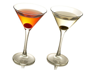 Image showing cocktails