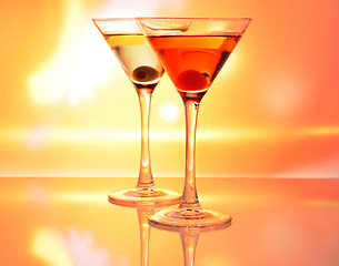 Image showing cocktails