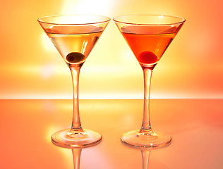 Image showing cocktails