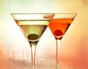 Image showing cocktails