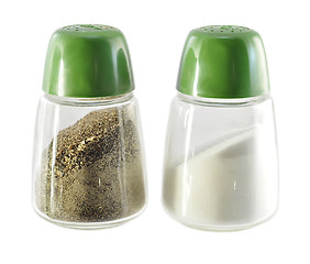 Image showing salt and pepper shakers 