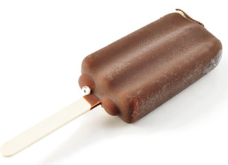 Image showing chocolate ice cream 