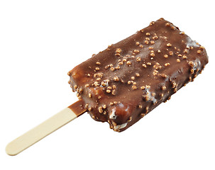 Image showing chocolate ice cream