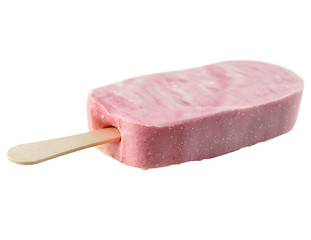 Image showing strawberry ice cream