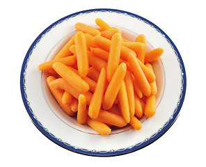 Image showing baby carrots