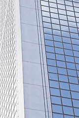 Image showing skyscraper windows background