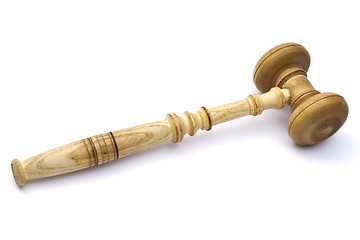 Image showing Wooden gavel