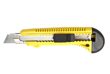 Image showing Yellow paper cutter