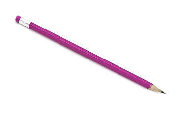 Image showing Pink pencil