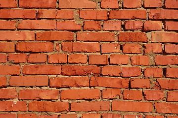 Image showing Fragment of brick walls