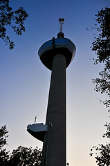 Image showing low angle view of the Euromast