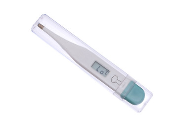 Image showing Digital medical thermometer.