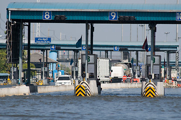 Image showing Monsoon flooding in Bangkok, November 2011