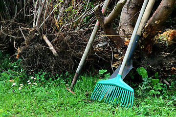 Image showing garden work