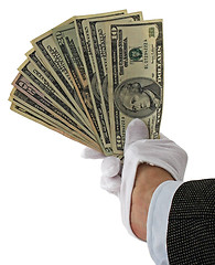 Image showing hand with money