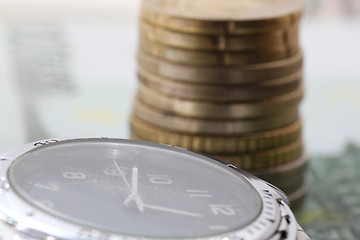 Image showing Time is money