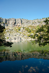 Image showing Mountain lagoon