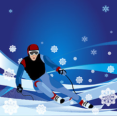 Image showing skier