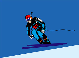 Image showing skier