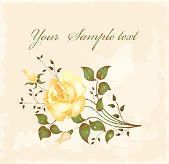 Image showing vintage greeting card