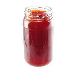 Image showing strawberry jelly 