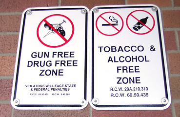 Image showing Gun Free Zone