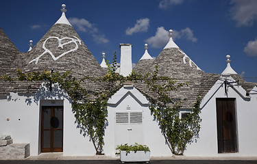 Image showing Nice trulli Alberobello